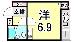 ダイドーメゾン青木Ⅱ【4階】の間取り
