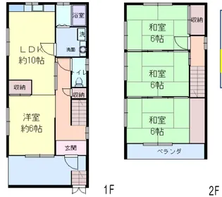 兵庫県神戸市垂水区塩屋台2丁目【一戸建】の間取り