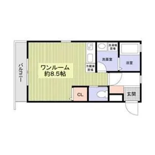 兵庫県神戸市兵庫区松本通8丁目【アパート】の間取り