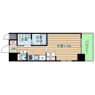 大阪府大阪市西区南堀江4丁目【マンション】の間取り