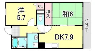 シャルマン【3階】の間取り