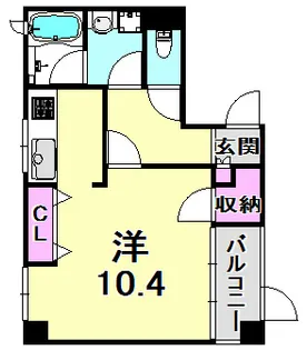 兵庫県西宮市甲子園口3丁目【マンション】の間取り