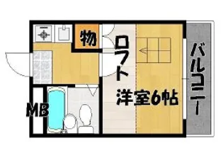 ウインヒルズ【1階】の間取り