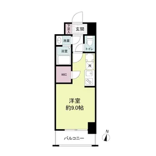 兵庫県神戸市中央区花隈町【マンション】の間取り
