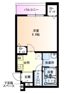 フジパレス宝塚光明町【3階】の間取り