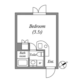 YOUR MAISON代々木【2階】の間取り