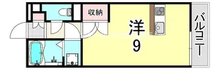 兵庫県尼崎市南武庫之荘8丁目【アパート】の間取り