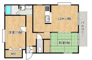 ヴェルデュール【2階】の間取り