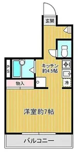 メリーメゾン【2階】の間取り