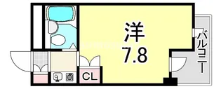 兵庫県尼崎市武庫之荘1丁目【アパート】の間取り