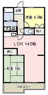 ガーデンハイツ赤羽【3階】の間取り