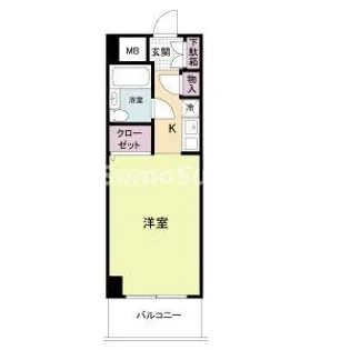 兵庫県尼崎市富松町1丁目【アパート】の間取り