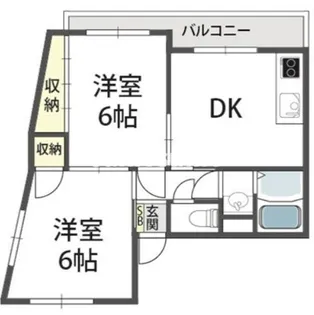 ロイヤルメゾン武庫之荘Ⅸ 【2階】の間取り