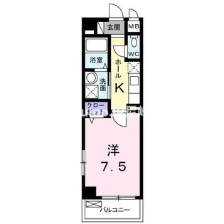 兵庫県尼崎市東難波町4丁目【マンション】の間取り