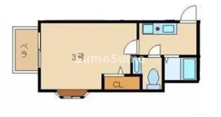 アメニティハイツ須磨寺【2階】の間取り