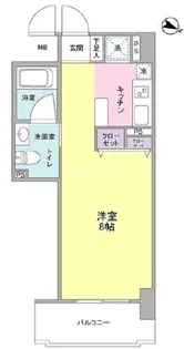 大阪府大阪市西区京町堀3丁目【マンション】の間取り