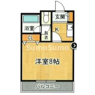 アーベイン南庄【1階】の間取り