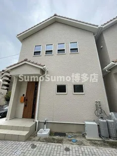 福岡県福岡市早良区西新5丁目【テラスハウス】の外観