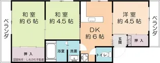 堀本マンション【2階】の間取り