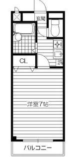 カーサグランテ竹島【1階】の間取り