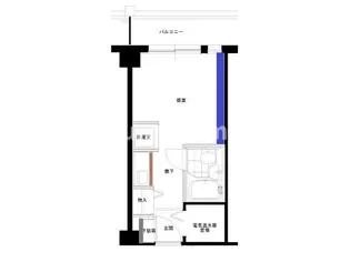 学園西カレッジハイツ【4階】の間取り
