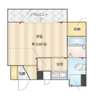 K&S高宮【3階】の間取り