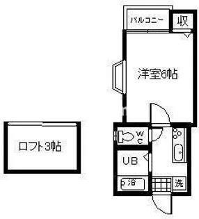 グレイス県庁【1階】の間取り