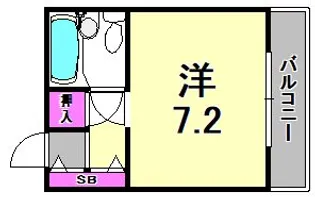兵庫県尼崎市立花町4丁目【マンション】の間取り