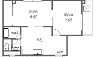 大阪府大阪市西区南堀江4丁目【マンション】の間取り