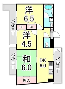 ラルゴTN【7階】の間取り