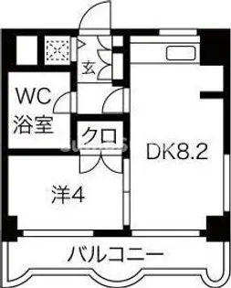 兵庫県西宮市今津水波町【マンション】の間取り