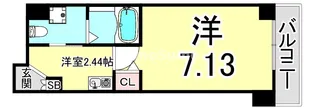 兵庫県神戸市東灘区深江北町1丁目【マンション】の間取り