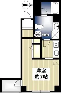 エンプレス上本町【3階】の間取り