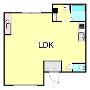 兵庫県神戸市東灘区魚崎北町6丁目【マンション】の間取り
