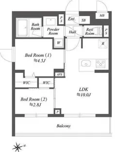ブランシエスタ用賀【4階】の外観