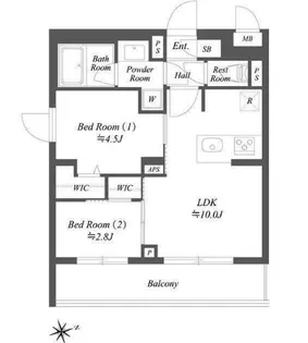 ブランシエスタ用賀【1階】の外観