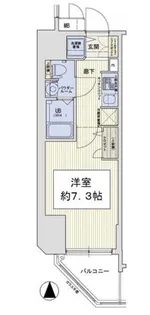大阪府大阪市中央区糸屋町1丁目【マンション】の間取り