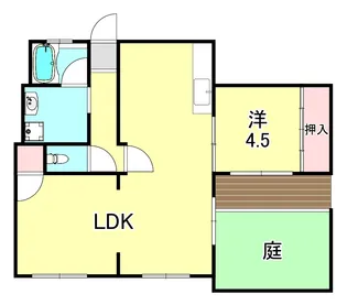 リバティ千代が丘【2階】の間取り