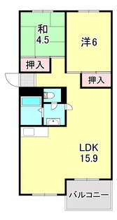 芦屋浜高層(高浜)1号棟【3階】の間取り