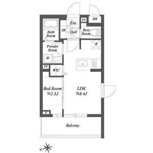 ブランシエスタ用賀【4階】の外観