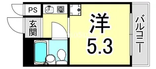 ダイドーメゾン岡本【4階】の間取り