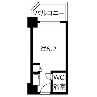 兵庫県神戸市中央区相生町5丁目【マンション】の間取り