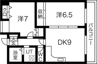 兵庫県神戸市灘区篠原南町5丁目【マンション】の間取り