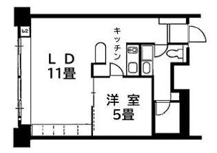 兵庫県神戸市東灘区向洋町中1丁目【マンション】の間取り