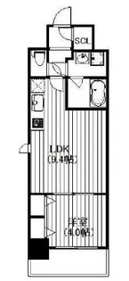 大阪府大阪市中央区平野町2丁目【マンション】の間取り