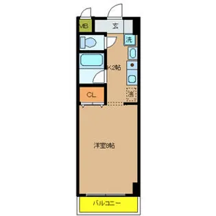 ADORER【4階】の間取り