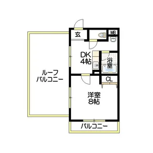 ヴィラ・パストラルⅡ【5階】の間取り