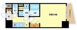 大阪府大阪市西区江之子島1丁目【マンション】の間取り