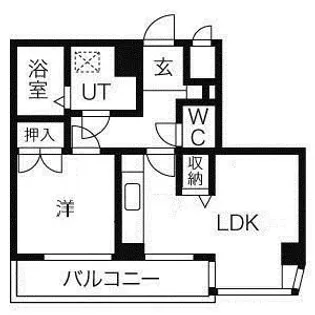 兵庫県神戸市中央区楠町3丁目【マンション】の間取り