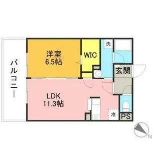 キルンズ博多駅南【12階】の間取り